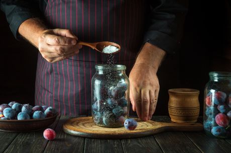 fermentisane šljive, šljive, zimnica, recept, recept za kiseljenje šljiva