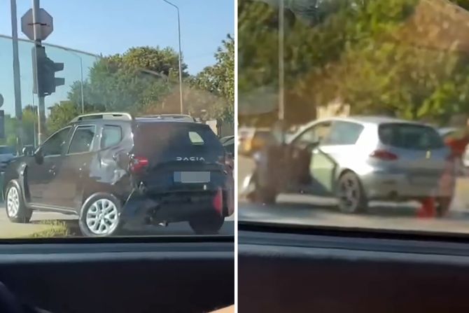 Sudar saobraćajni udes nesreća Pančevo