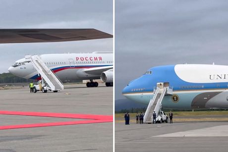 Vladimir Putin, Donald Tramp, Aljaska