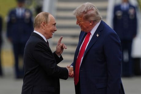 Vladimir Putin, Donald Tramp, Aljaska Vladimir Putin, Donald Tramp, Aljaska