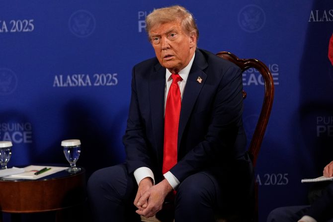 Vladimir Putin, Donald Tramp, Aljaska