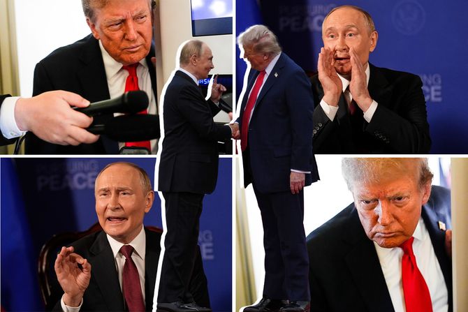 Vladimir Putin, Donald Tramp, Aljaska Vladimir Putin, Donald Tramp, Aljaska
