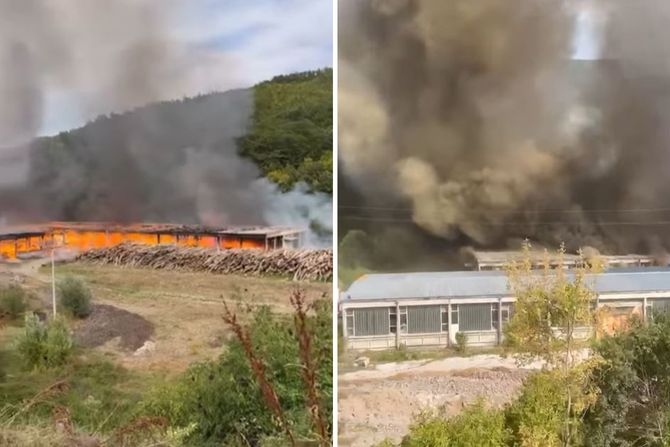 Požar Simpo Šik, Kuršumlija