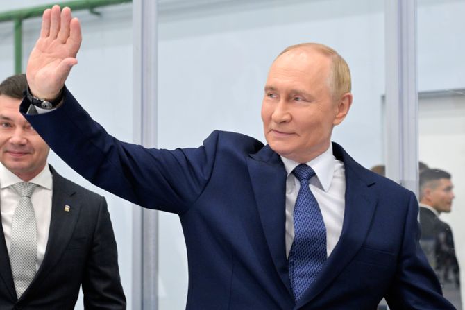 Vladimir Putin u Magadanu