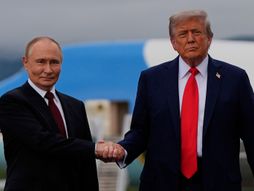 Vladimir Putin, Donald Tramp, Aljaska