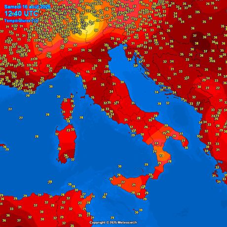 Trenutne temperature vazduha Trenutne temperature vazduha