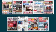 NASLOVNE STRANE DANAŠNJIH NOVINA: Prelistavanje štampe za nedelju, 17. avgust 2025. godine