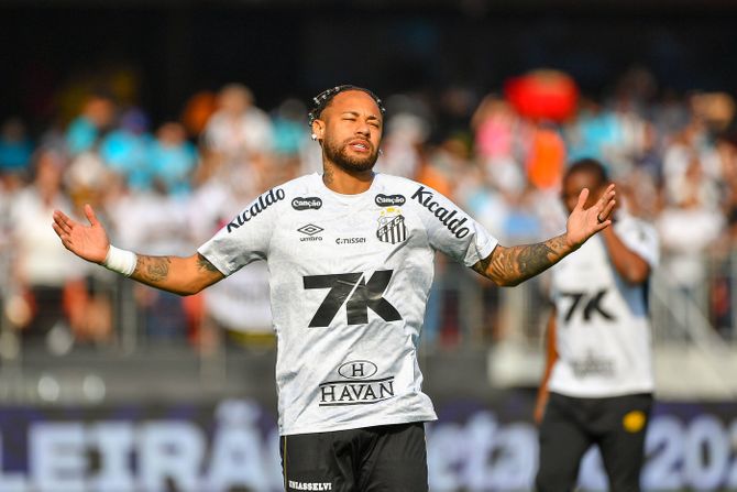 Nejmar, FK Santos Nejmar, FK Santos
