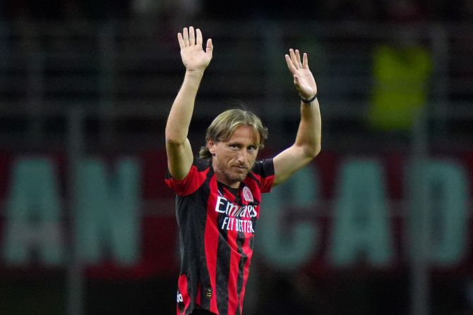 Luka Modrić, FK MIlan Luka Modrić, FK MIlan