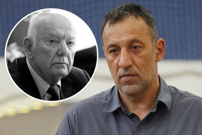 Vlade Divac i Den Tana Vlade Divac i Den Tana