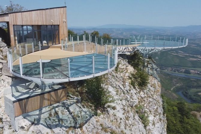 Čačak, vidikovac, Skywalk