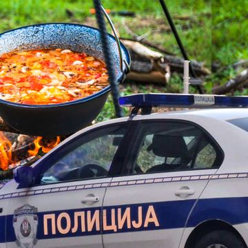 Gulašijada, policija