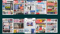 NASLOVNE STRANE SUTRAŠNJIH NOVINA: Prelistavanje štampe za utorak, 19. avgust 2025. godine