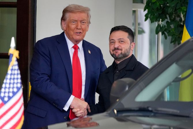 Donald Tramp i Volodimir Zelenski u Beloj kući