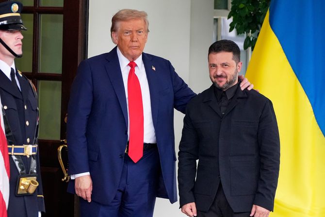 Donald Tramp i Volodimir Zelenski u Beloj kući