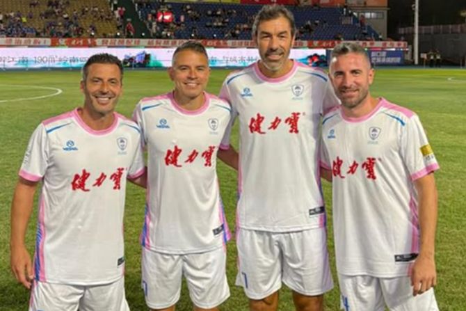 Ludovik Žili - Havijer Saviola - Robert Pires - Zoran Tošić
