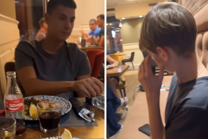Jovan Pejić Peja i sin Ene Čolić Ena Čolić