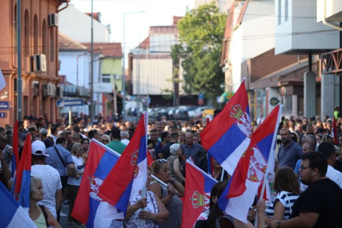 Srbija, skup protiv blokada Srbija, skup protiv blokada