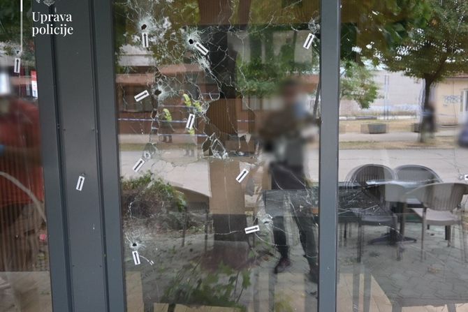 Nikšić, bačena bomba na kafić