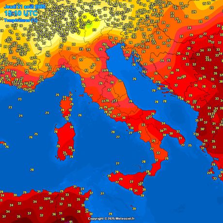 Trenutne temperature vazduha Trenutne temperature vazduha