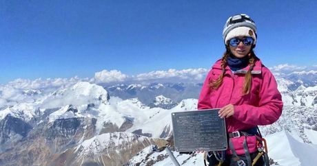 Alpinistkinja Natalija Alpinistkinja Natalija