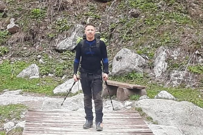 Luka, alpinista koji je poginuo na vrhu Pobeda