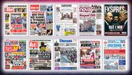 NASLOVNE STRANE SUTRAŠNJIH NOVINA: Prelistavanje štampe za petak, 22. avgust 2025. godine
