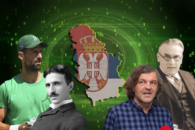 Srbija AI, Nikola Tesla, Novak Đoković, Emir Kusturica, Mihajlo Pupin Srbija AI, Nikola Tesla, Novak Đoković, Emir Kusturica, Mihajlo Pupin