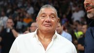 Miško Ražnatović stigao na utakmicu Srbija - Slovenija u Areni