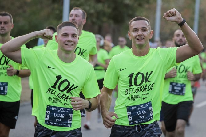 10 K Belgrade, Trka, Beogradski maraton