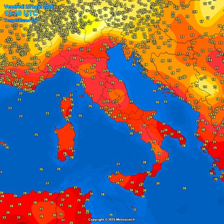 Trenutne temperature vazduha Trenutne temperature vazduha