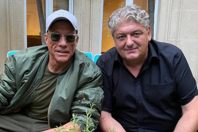Toni Bijelić, Žan Klod van Dam Toni Bijelić, Žan Klod van Dam