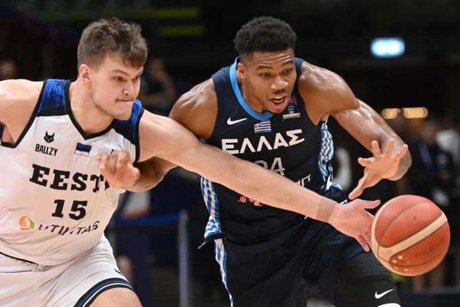 Maik Kocar i Janis Adetokumbo (Estonija - Grčka) Maik Kocar i Janis Adetokumbo (Estonija - Grčka)