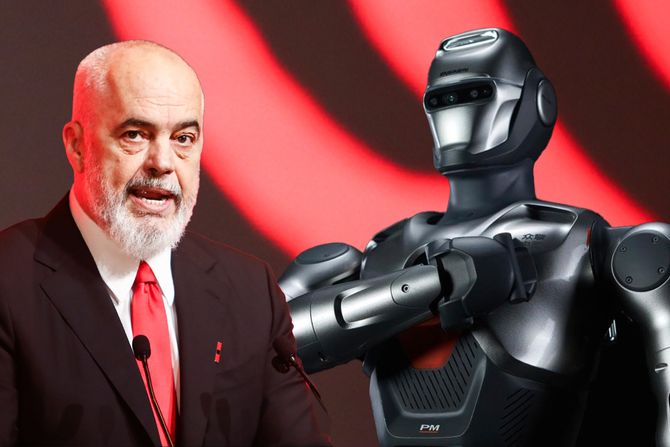 Albanija, Edi Rama, robot Albanija, Edi Rama, robot