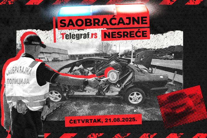 Saobraćajne nesreće 21 avgust