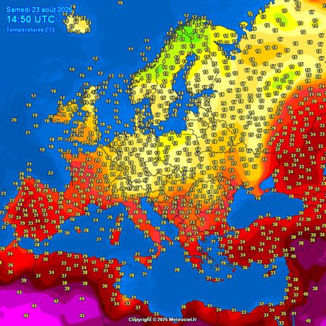 Današnje temperazure vazduha Današnje temperazure vazduha