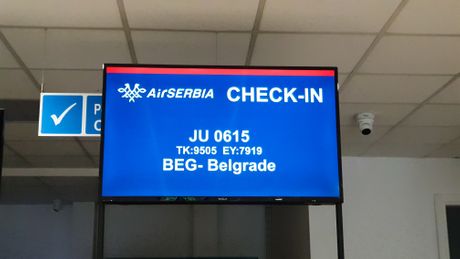 Izveštaj sa leta Banja Luka - Beograd Izveštaj sa leta Banja Luka - Beograd