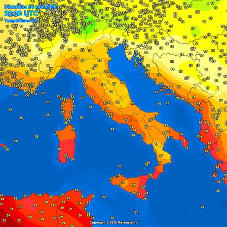 Trenutne temperature vazduha Trenutne temperature vazduha