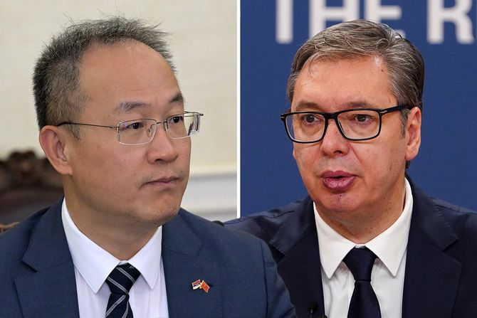 Li Ming, Aleksandar Vučić Li Ming, Aleksandar Vučić