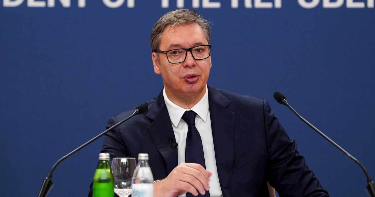 Serbian President Aleksandar Vucic attends Brdo-Brijuni Process summit ...
