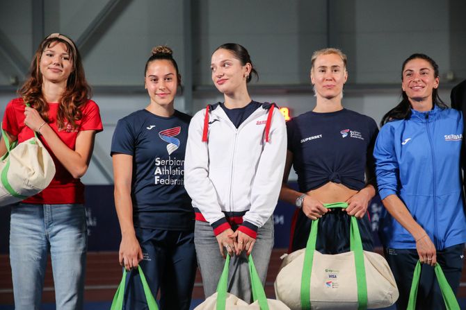 Konferencija, Ispraćaj atletičara u Japan na svetsko prvenstvo