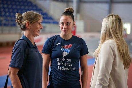 Konferencija, Ispraćaj atletičara u Japan na svetsko prvenstvo Konferencija, Ispraćaj atletičara u Japan na svetsko prvenstvo