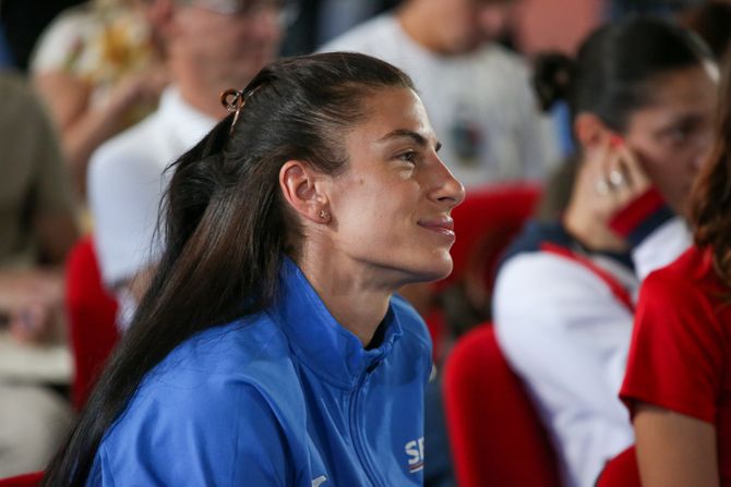 Konferencija, Ispraćaj atletičara u Japan na svetsko prvenstvo Konferencija, Ispraćaj atletičara u Japan na svetsko prvenstvo