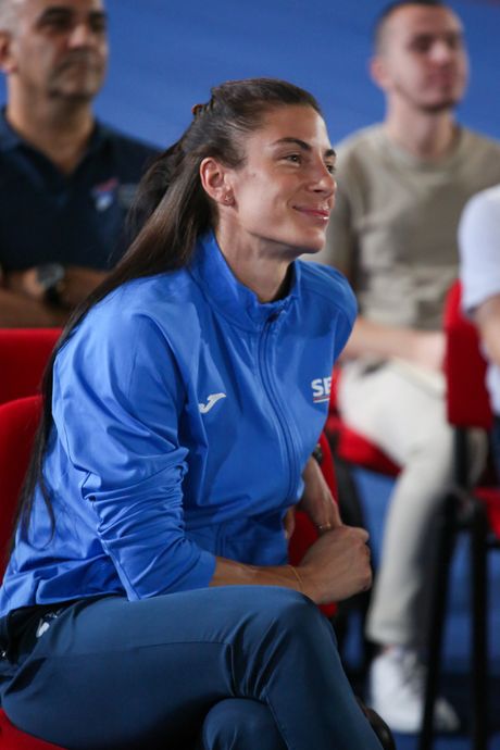 Konferencija, Ispraćaj atletičara u Japan na svetsko prvenstvo Konferencija, Ispraćaj atletičara u Japan na svetsko prvenstvo