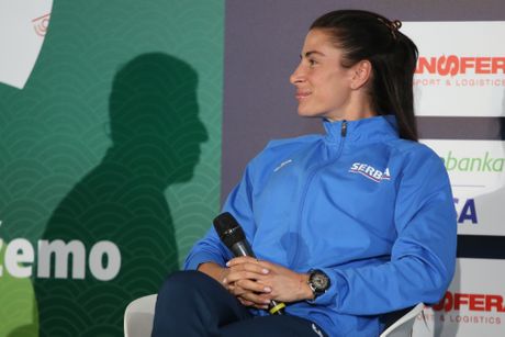 Konferencija, Ispraćaj atletičara u Japan na svetsko prvenstvo Konferencija, Ispraćaj atletičara u Japan na svetsko prvenstvo