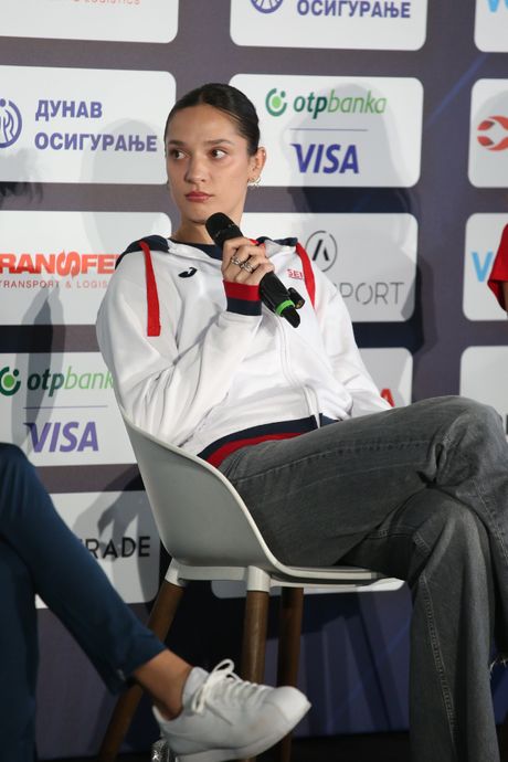Konferencija, Ispraćaj atletičara u Japan na svetsko prvenstvo Konferencija, Ispraćaj atletičara u Japan na svetsko prvenstvo