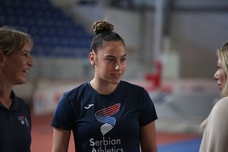 Konferencija, Ispraćaj atletičara u Japan na svetsko prvenstvo Konferencija, Ispraćaj atletičara u Japan na svetsko prvenstvo