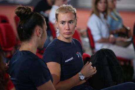 Konferencija, Ispraćaj atletičara u Japan na svetsko prvenstvo Konferencija, Ispraćaj atletičara u Japan na svetsko prvenstvo
