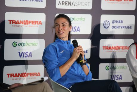 Konferencija, Ispraćaj atletičara u Japan na svetsko prvenstvo Konferencija, Ispraćaj atletičara u Japan na svetsko prvenstvo