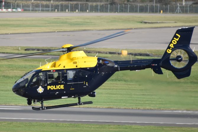 EC135 helikopter UK Police